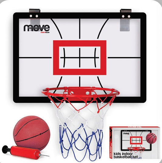 Watchitude - Kids Indoor Basketball Hoop Set Le Tank