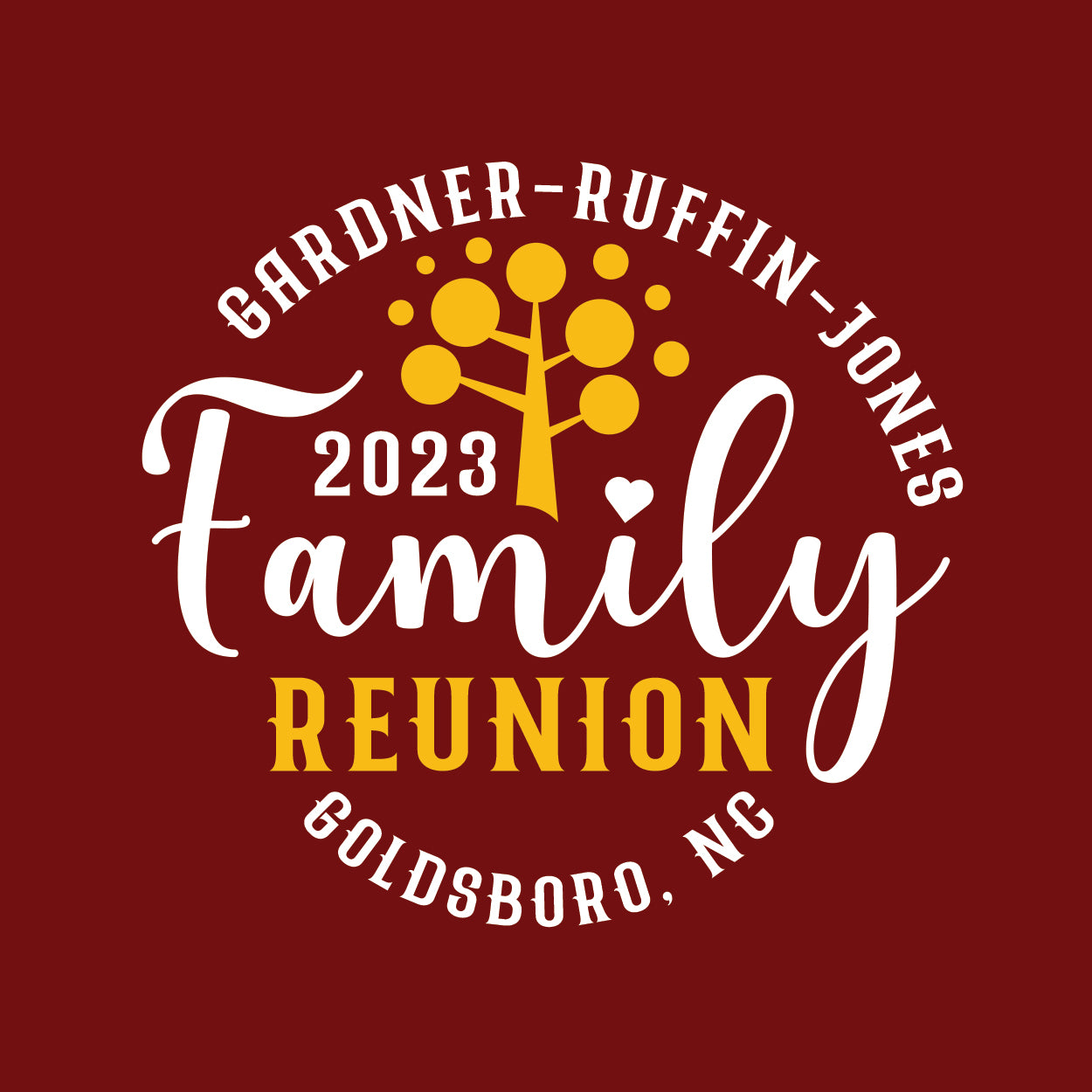 Custom Family Reunion T-Shirts - FashionMojos.com