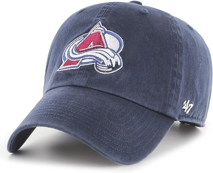 47 NHL Colorado Avalanche Clean Up Adjustable Cap Navy I-Max Fashions
