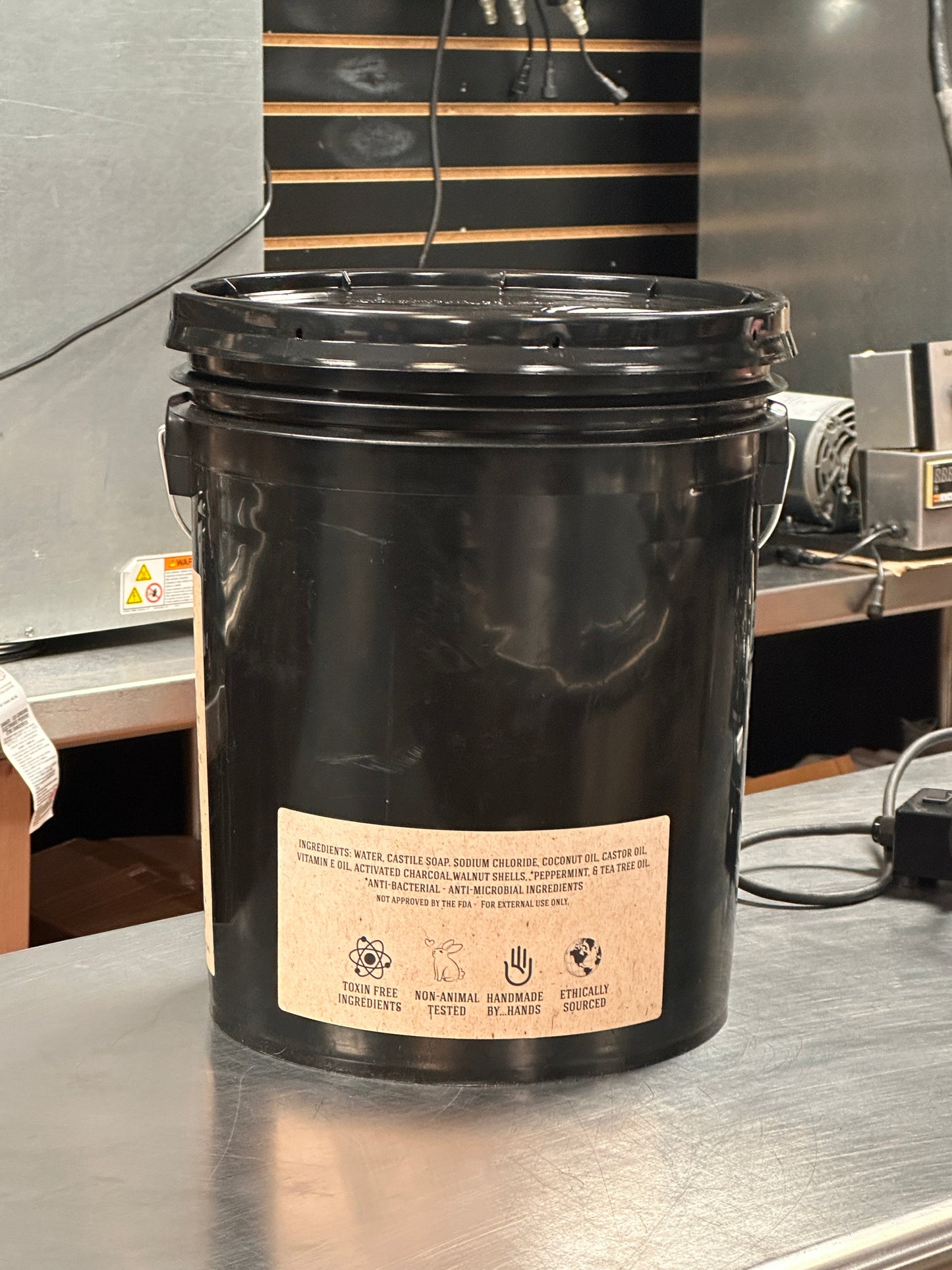 5 Gallon Pail Of After Action Body Wash Johnny Slicks