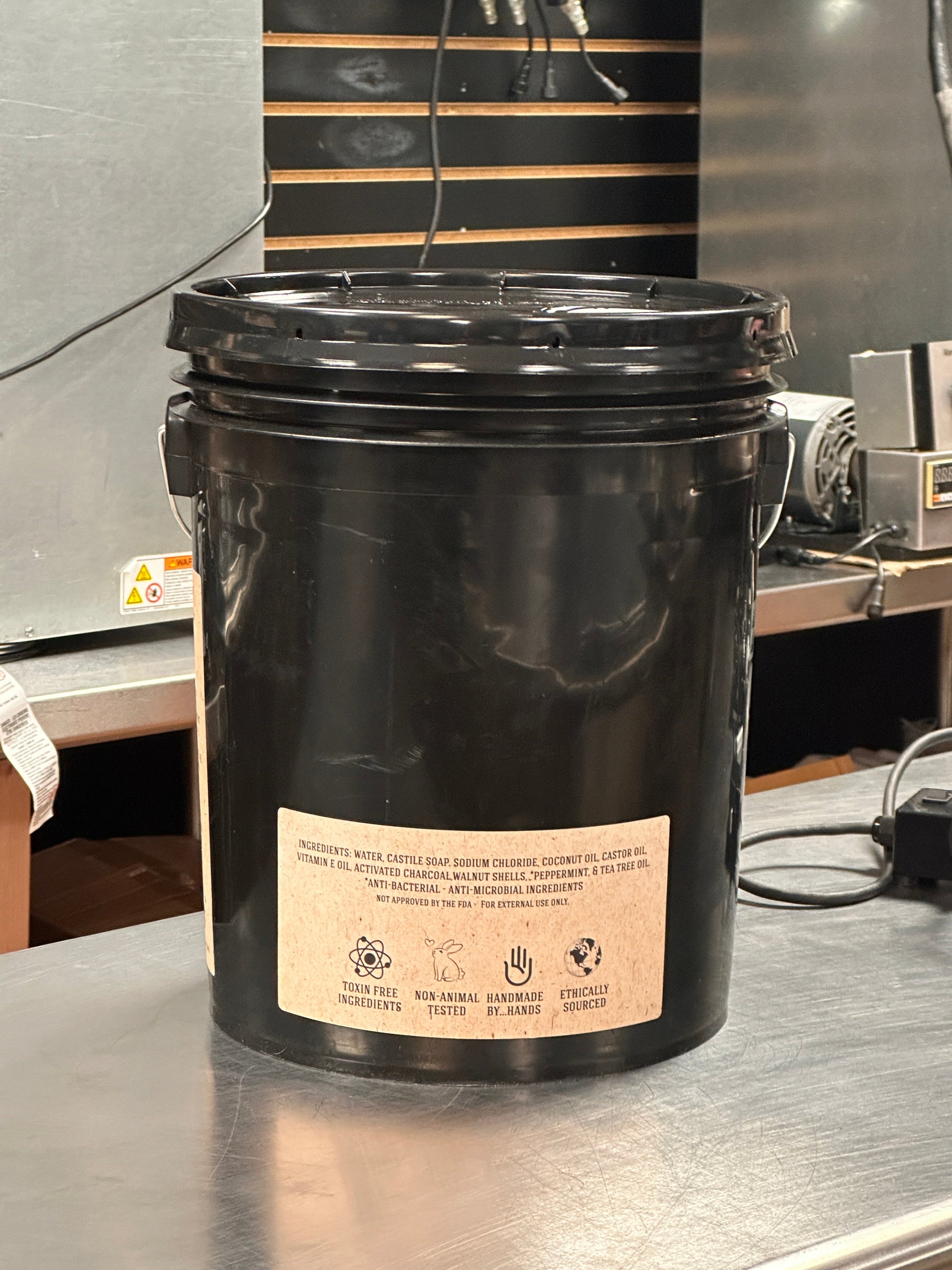 5 Gallon Pail Of After Action Body Wash Johnny Slicks