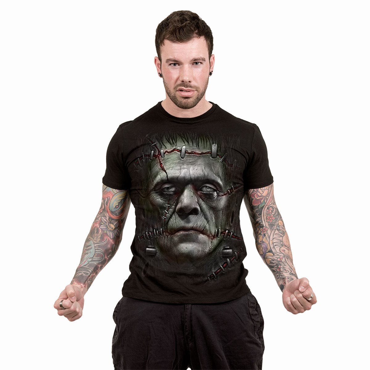 IT LIVES - T-Shirt Black Spiral USA