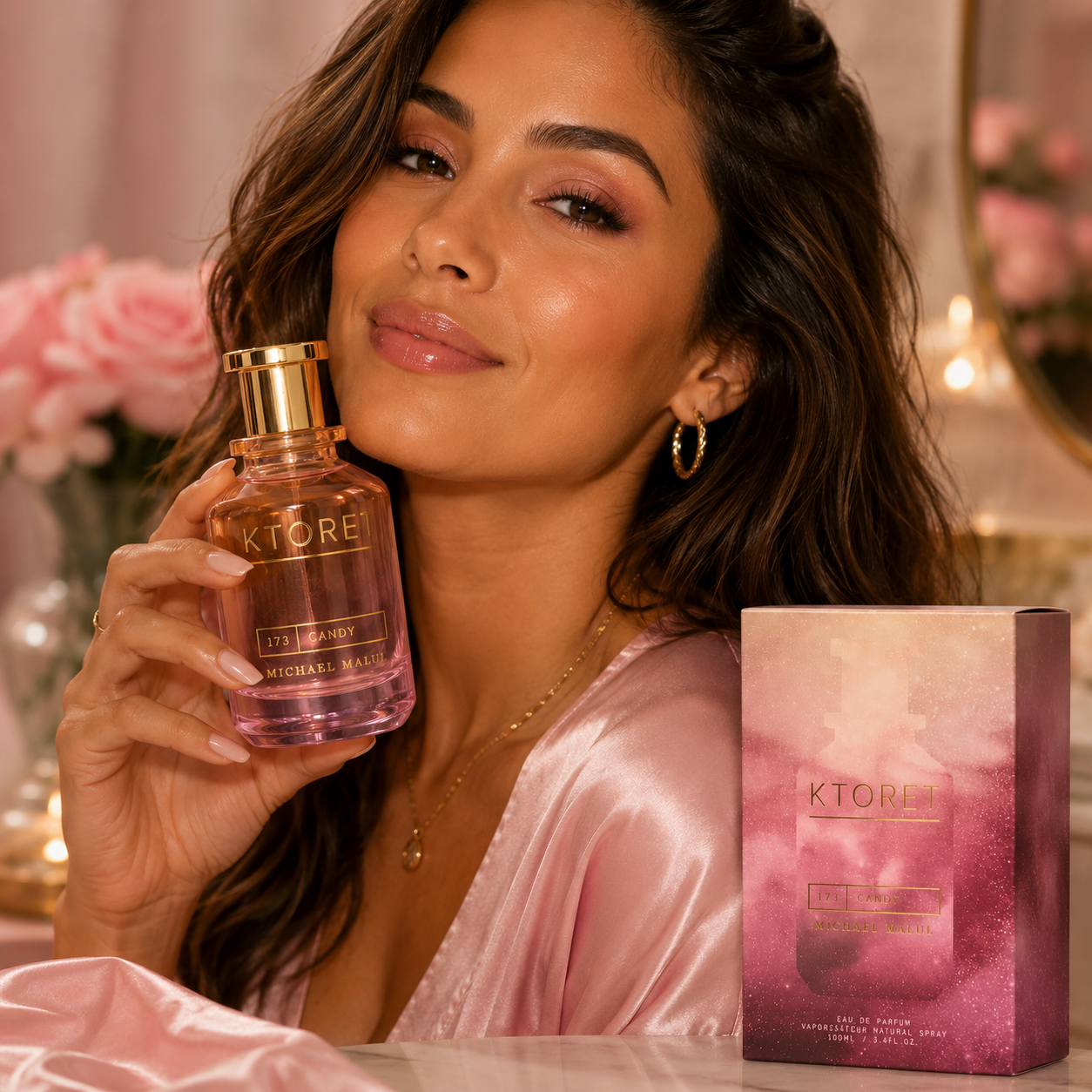 Michael Malul KTORET 173 Candy Eau de Parfum for Women, 3.4 oz / 100 ml Michael Malul