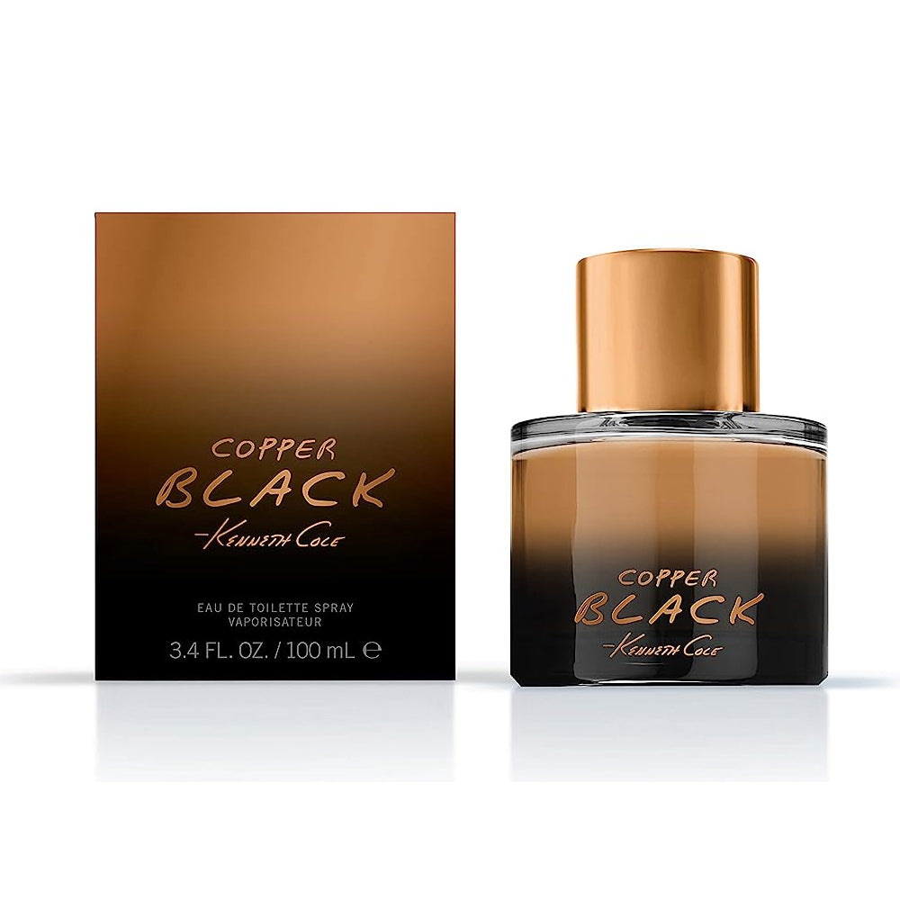 Kenneth Cole Copper Black Eau De Toilette Cologne for Men