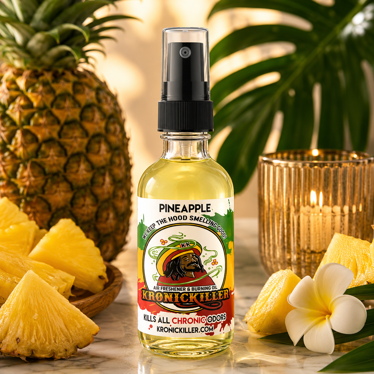 KronicKiller Pineapple Air Freshener & Burning Oil FashionMojos.com