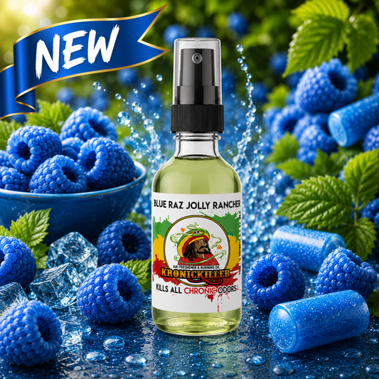 Kronickiller Blue Raspberry Air Freshener & Burning Oil Kronic Killer