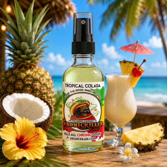Kronickiller Tropical Colada Air Freshener & Burning Oil Fashion Mojos