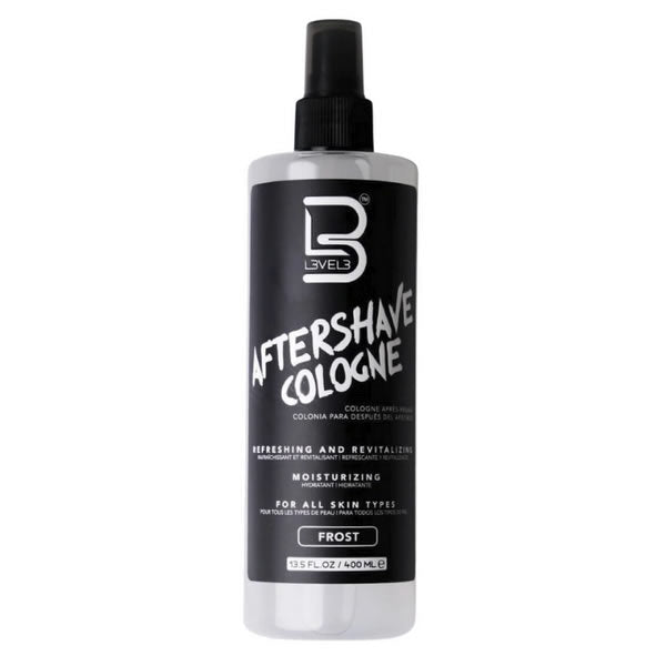 L3VEL3 FROST AFTERSHAVE/COLOGNE 400ML N.O.S. Barber Supply
