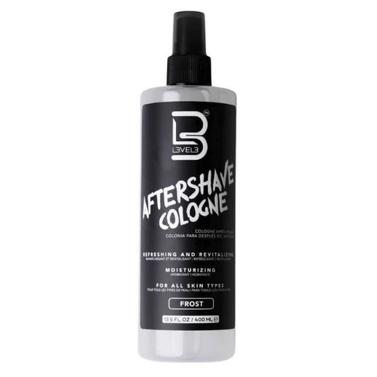L3VEL3 FROST AFTERSHAVE/COLOGNE 400ML N.O.S. Barber Supply