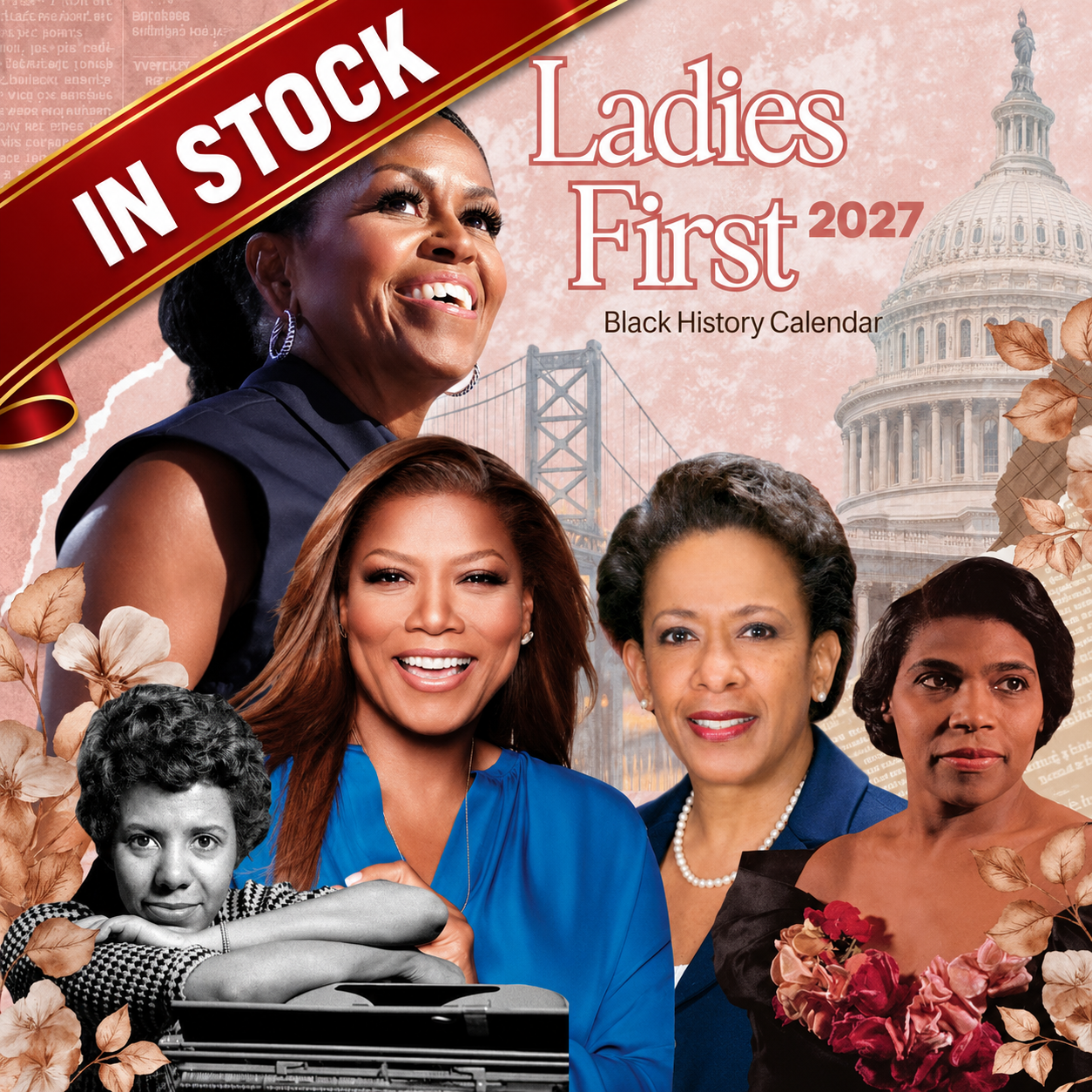 Ladies First Black History 2027 Wall Calendar - FashionMojos.com FashionMojos.com