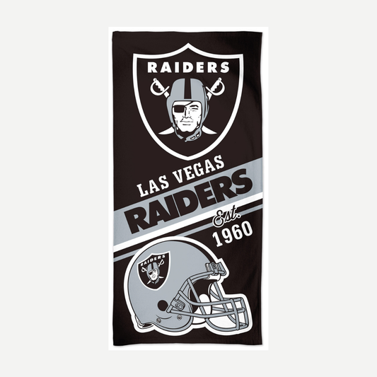 Las Vegas Raiders Velour Beach Towel Towels World