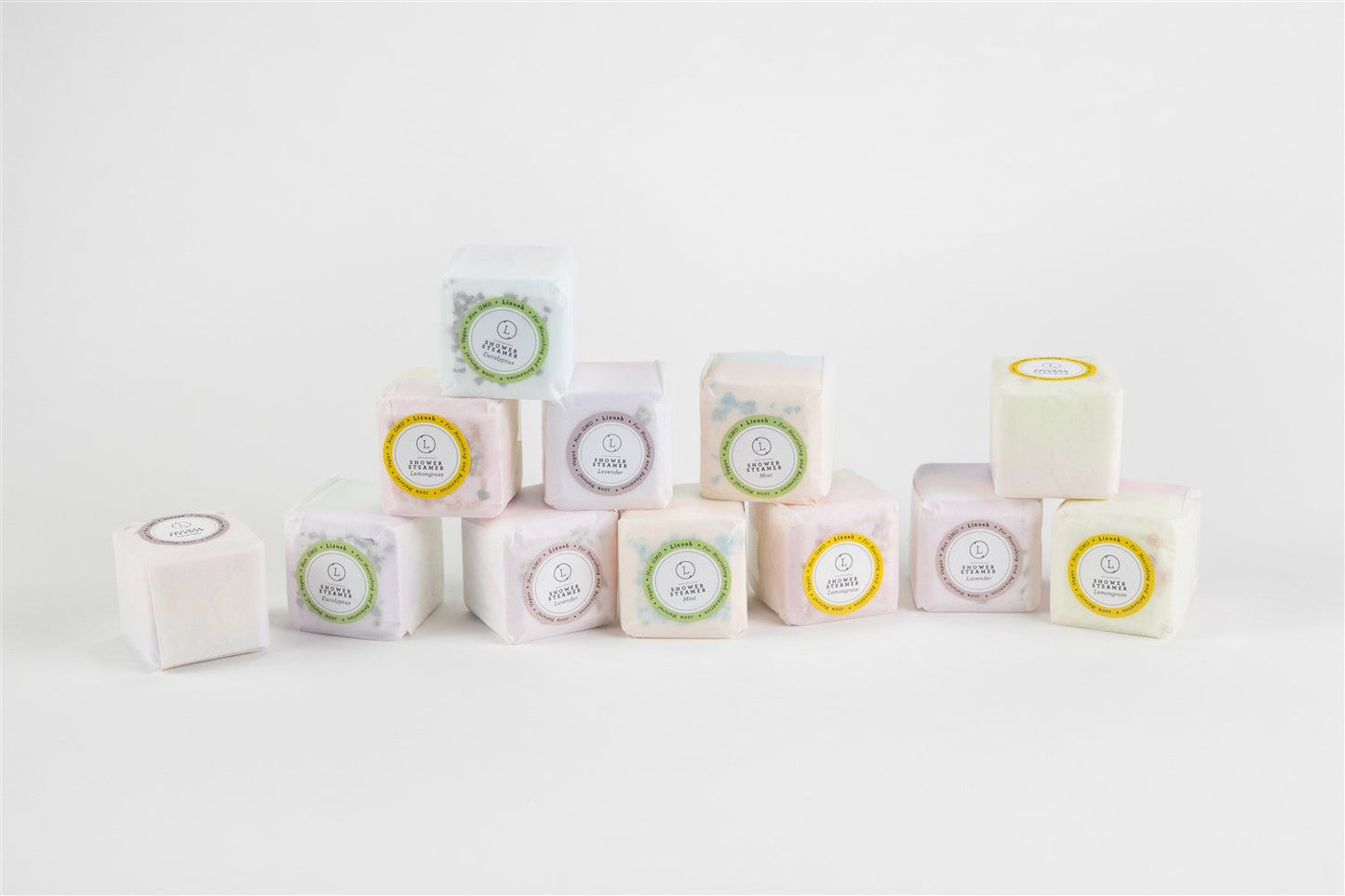 Natural Bath Bombs and Shower Steamers Gift Set - for anyone that like to Bath and Shower DC-Lizush