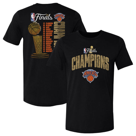 New York Knicks NBA Finals 2026 Champions Roster F&B WHT 500 LEVEL