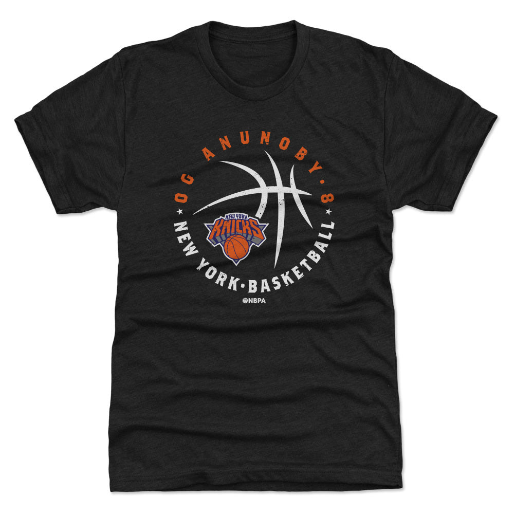 OG Anunoby New York Knicks Player Ball WHT