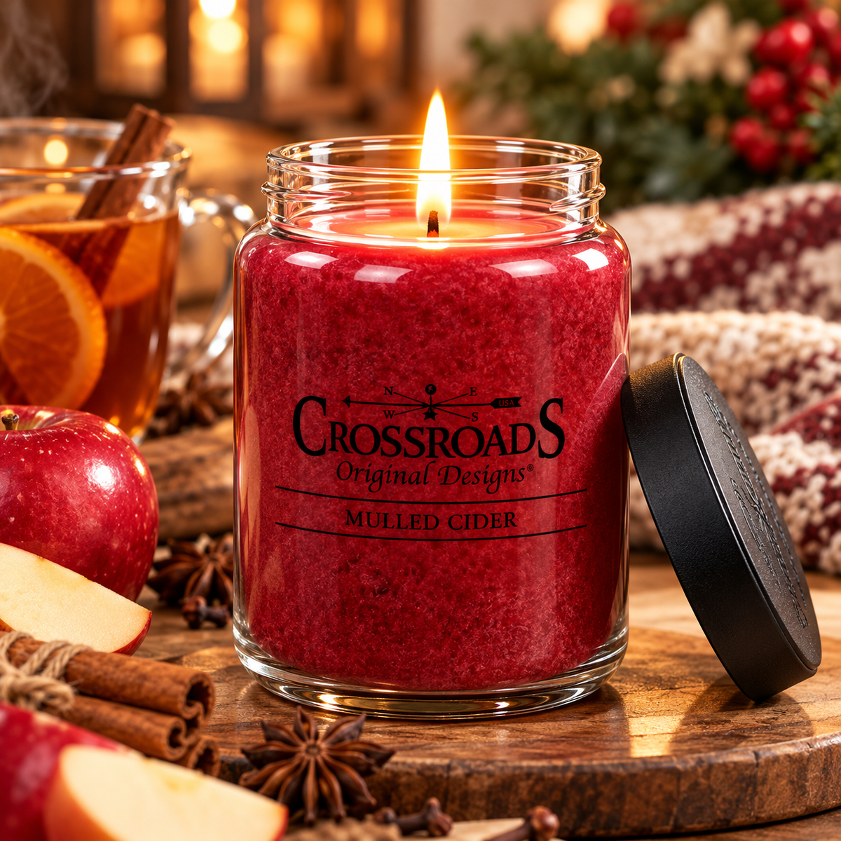 Crossroads Mulled Cider - 26 oz. Candle