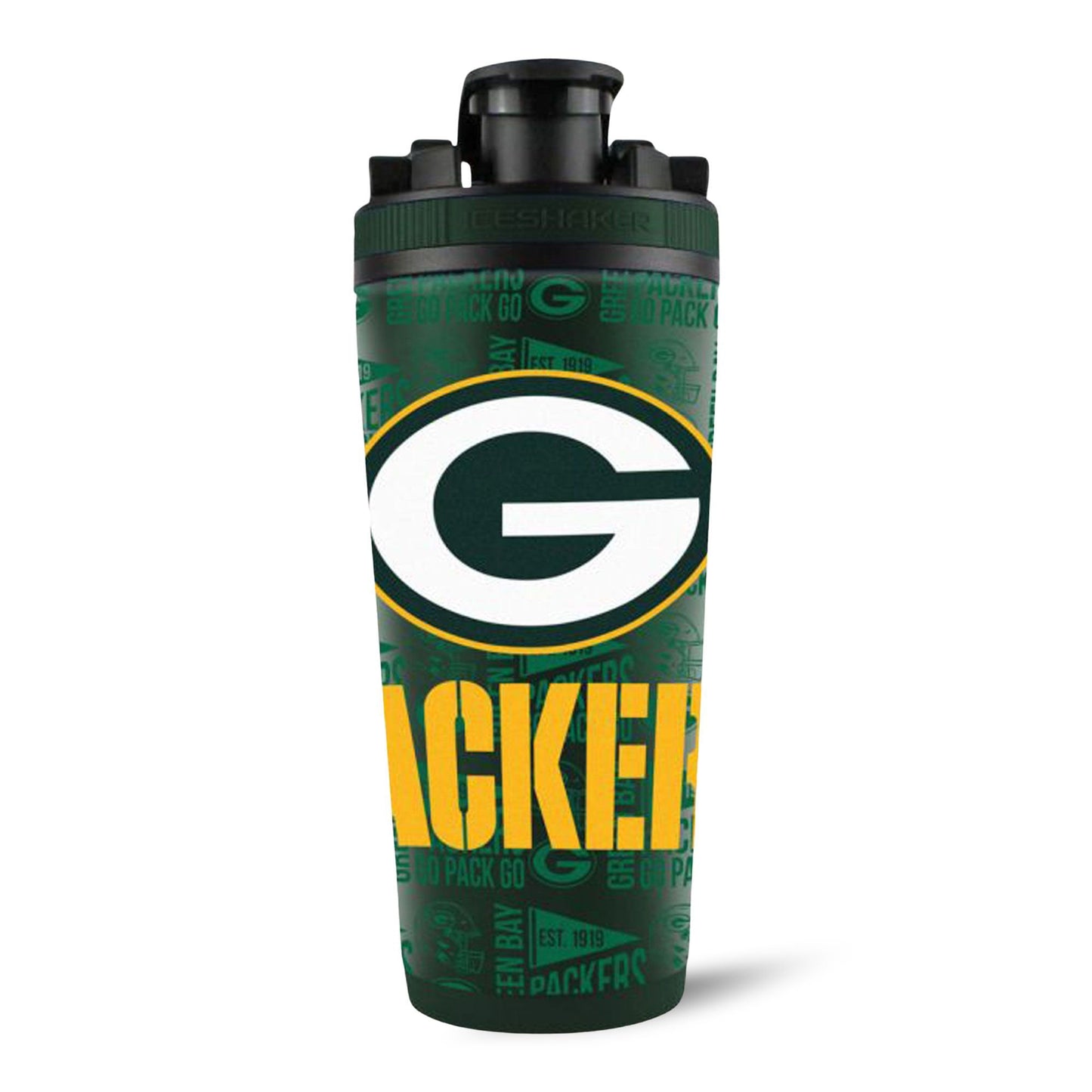 Officially Licensed Green Bay Packers 4D Ice Shaker Ice Shaker