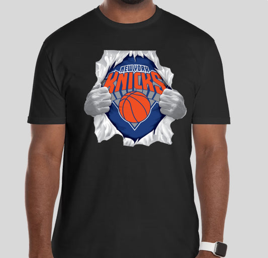 NY Knicks Exposed T-Shirt