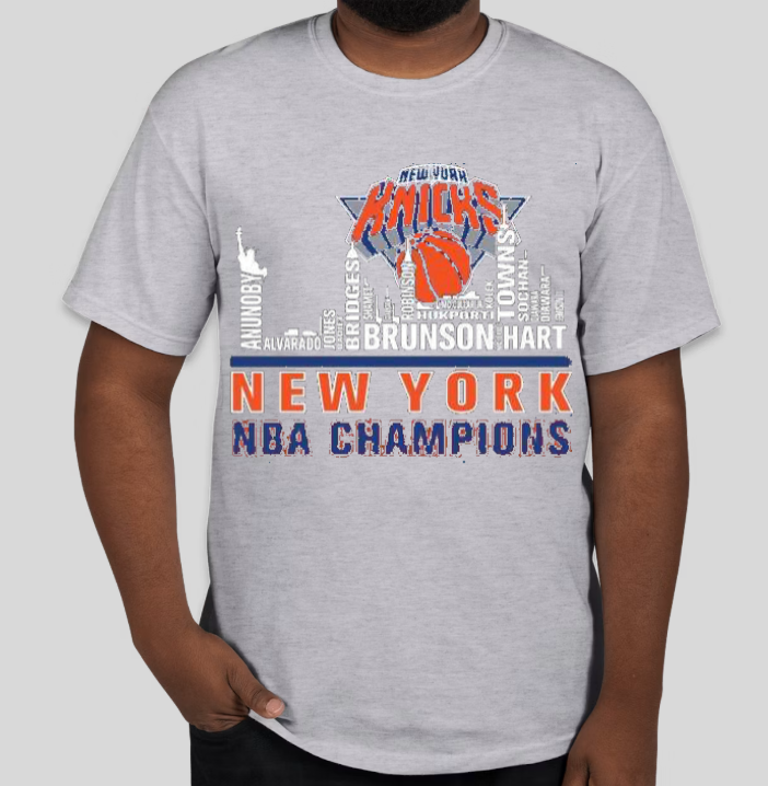 New York Knicks Champions City T-Shirt Pirates Paradise
