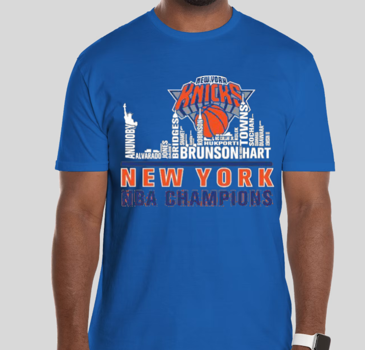New York Knicks Champions City T-Shirt Pirates Paradise