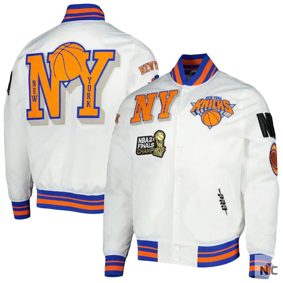 New York Knicks NBA 2X Finals Champions Jacket WorthVee