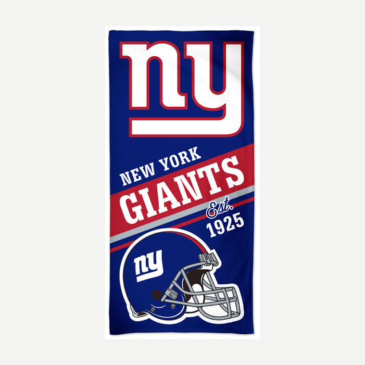 New York Giants Velour Beach Towel Towels World