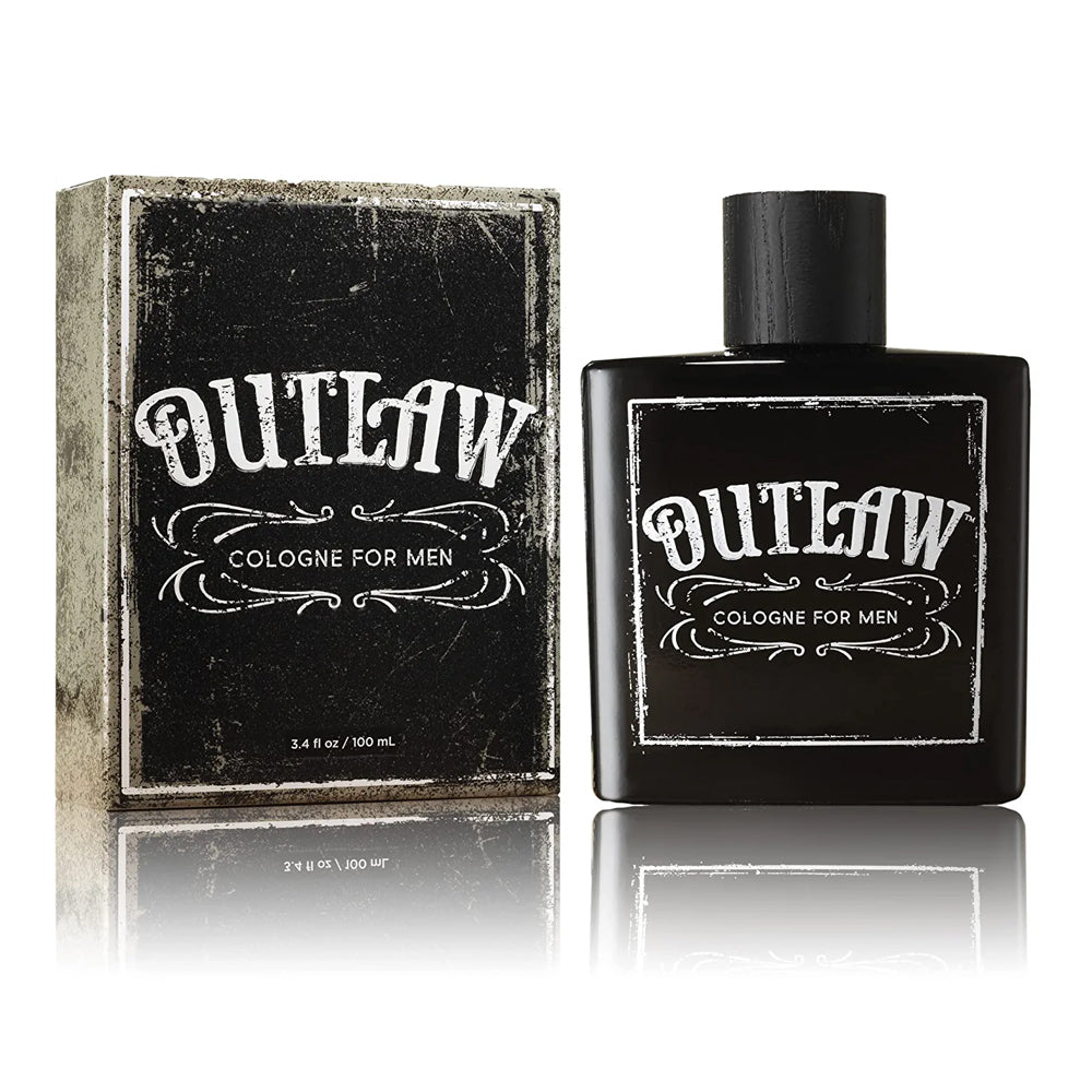 Tru Western Outlaw Men’s Cologne, 3.4 fl oz (100 ml) - Iconic, Masculine, Clean