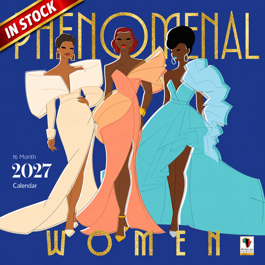 2027 Phenomenal Women Wall Calendar - FashionMojos.com