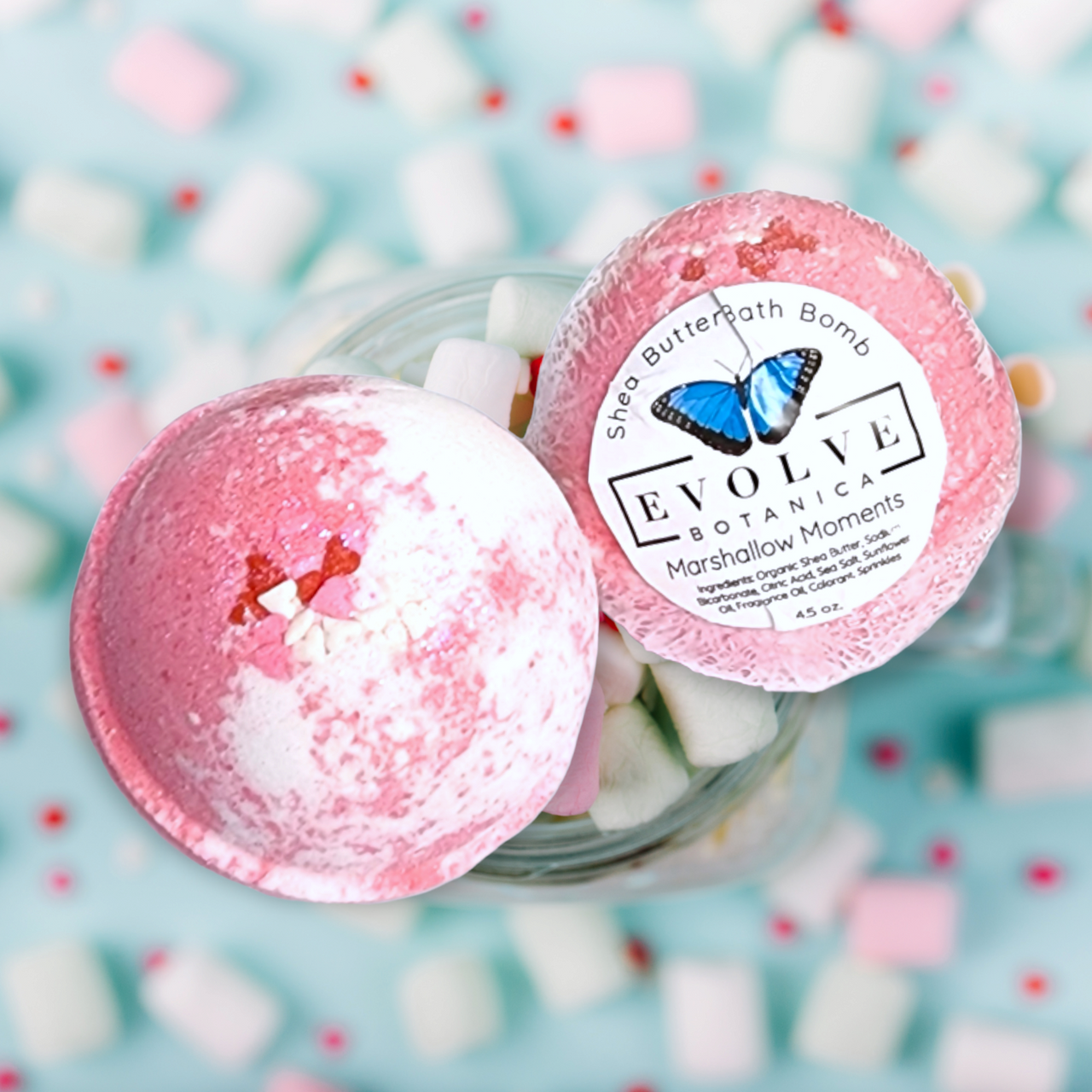 Bath Bomb - Marshmallow Moments (Valentine's Day - Holiday)