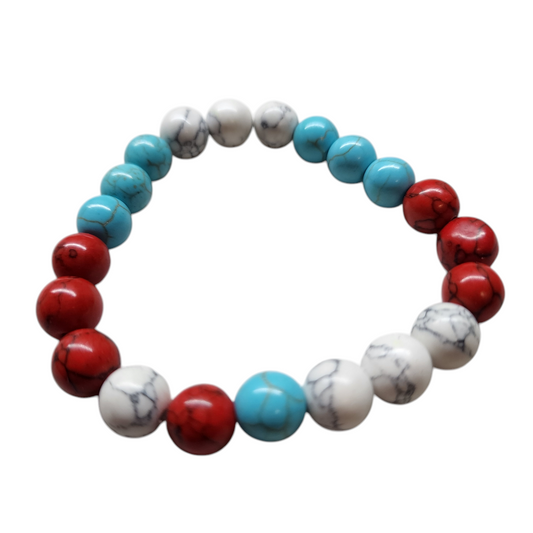 Red, White & Blue Friendship Bracelet