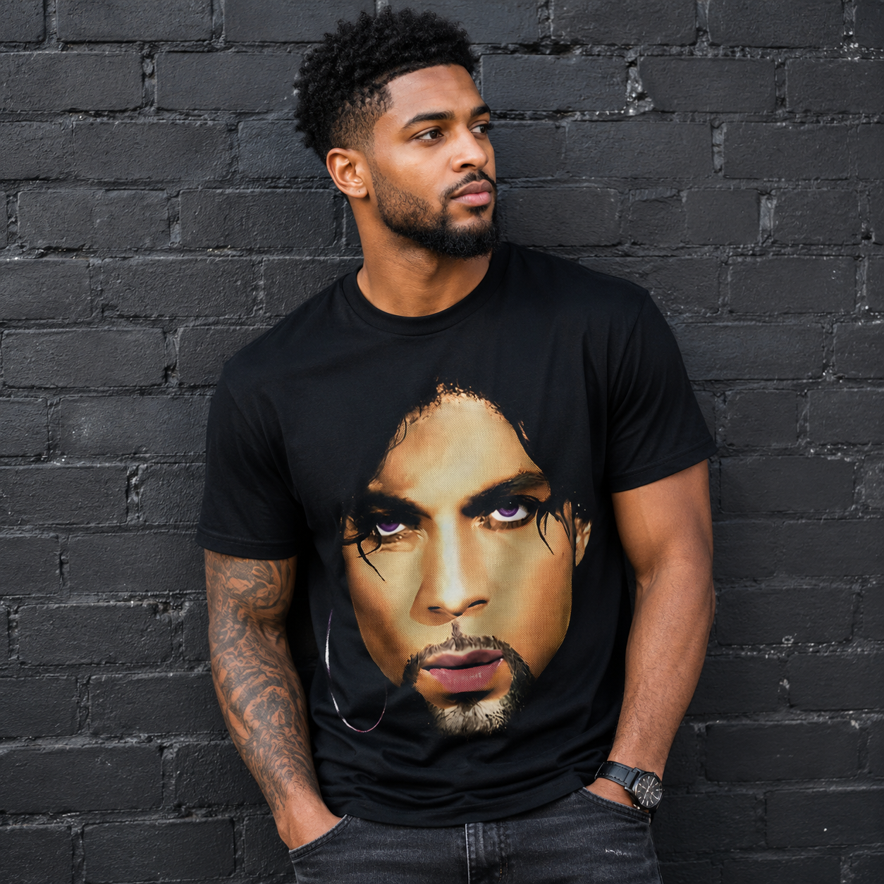 Prince "Big Face" Graphic Tee Obsessed with graphic tees