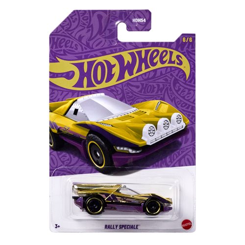 Mattel - Hot Wheels - Pearl and Chrome, Purple, 57th Anniversary Collection, 1:64 Scale Diecast Cars Echo Six Hobbies