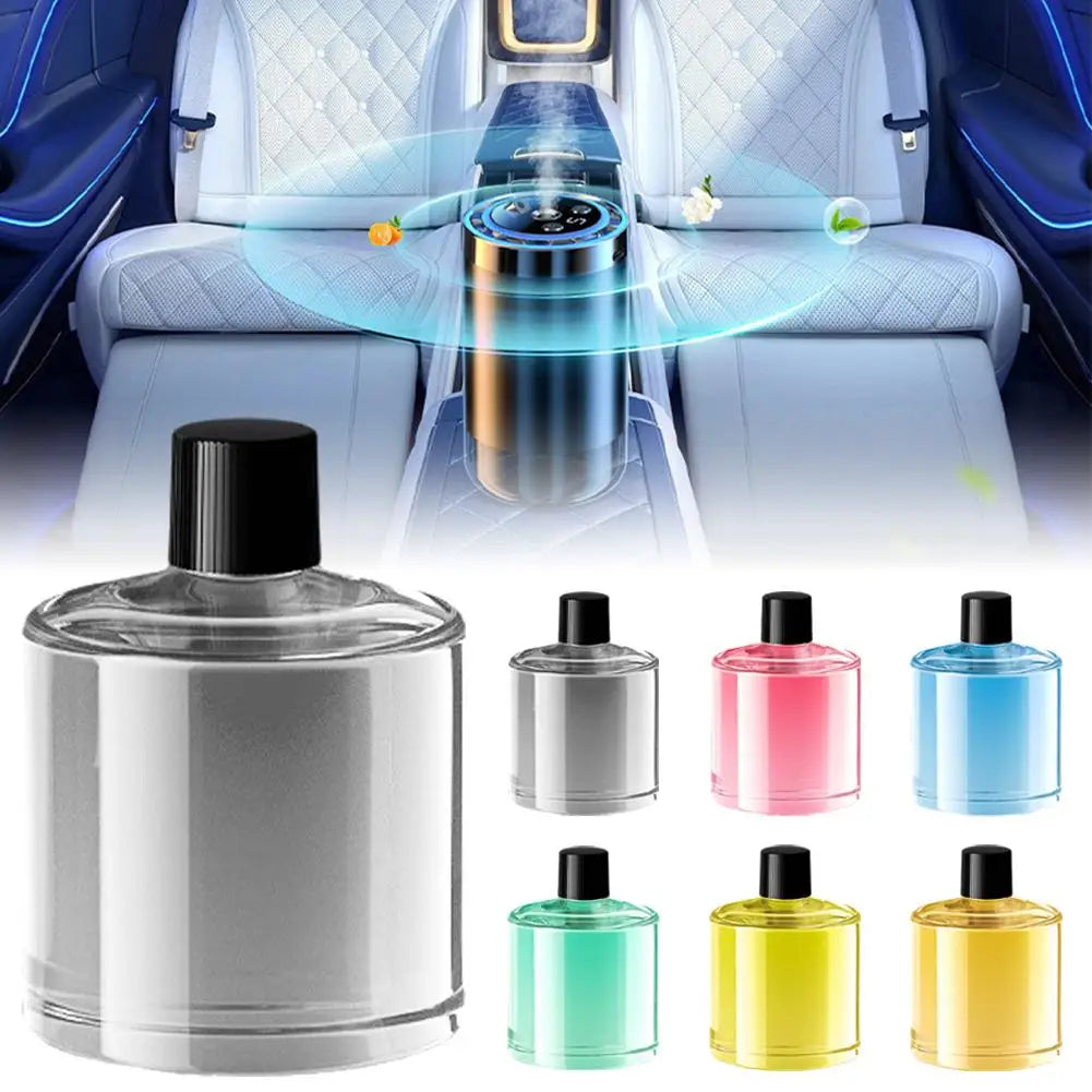 Car Air Freshener Car Aromatherapy Replacement Smell Air Freshener Automatic Auto Scent Starry Sky Ceiling Ambient Light