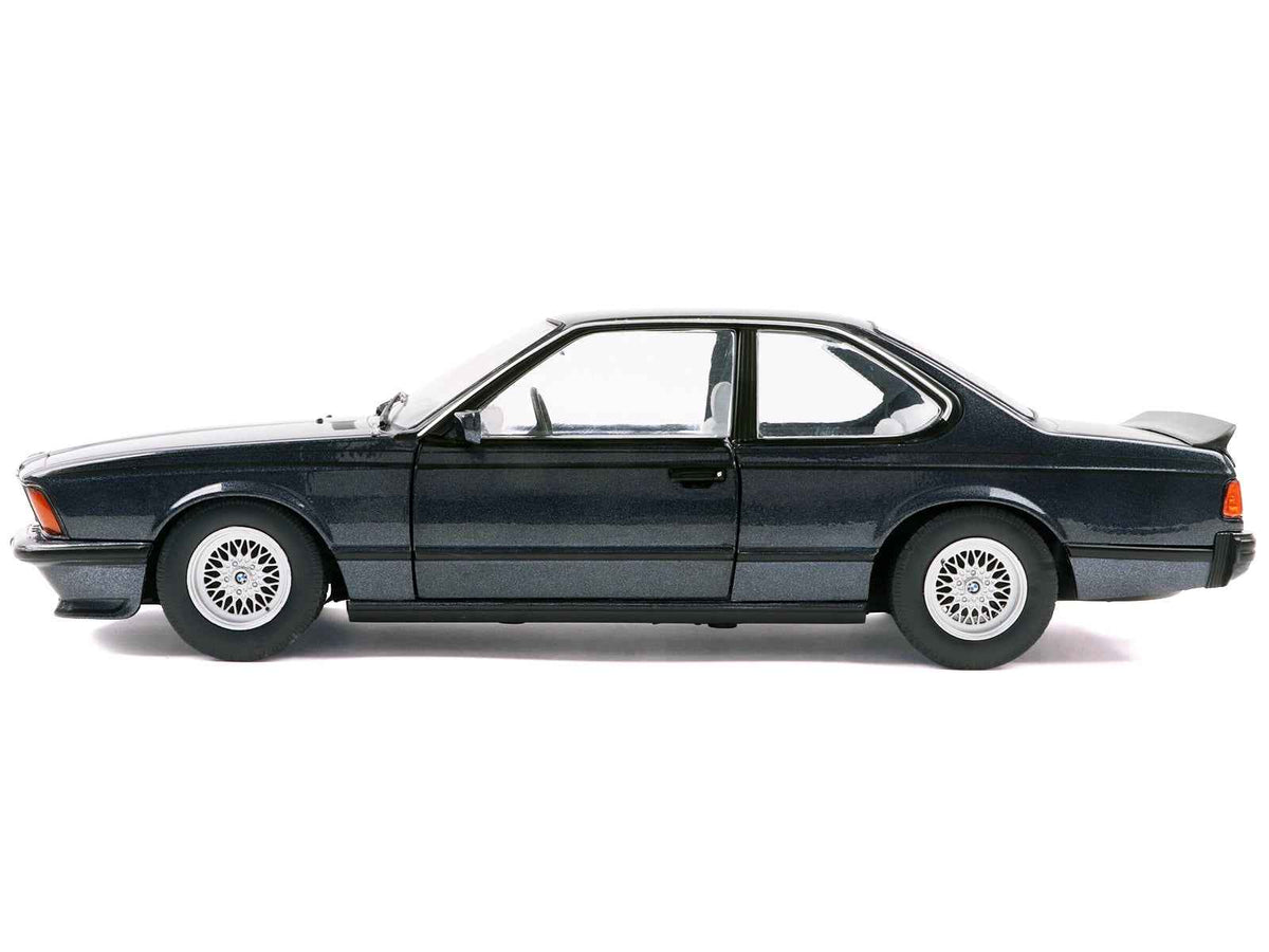 1984 BMW 635 CSI (E24) Macau Blue Metallic 1/18 Diecast Model Car by Solido Miniature Motors