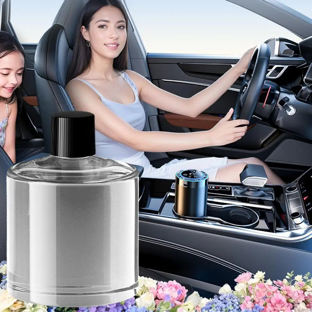 Car Air Freshener Car Aromatherapy Replacement Smell Air Freshener Automatic Auto Scent Starry Sky Ceiling Ambient Light