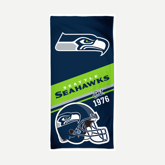 Seattle Seahawks Velour Beach Towel Towels World