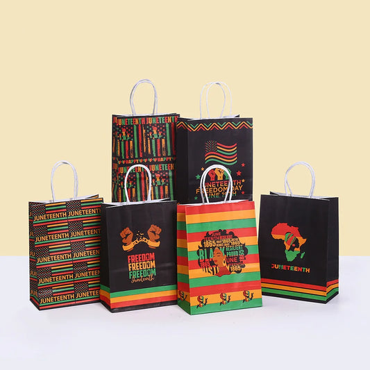 StoBag juneteenth freedom day paper gift bags