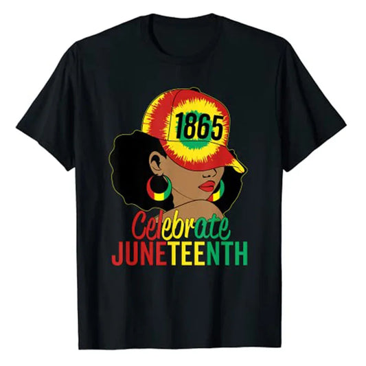 Juneteenth 1865 Celebrate Freedom Day African American Women T-Shirt
