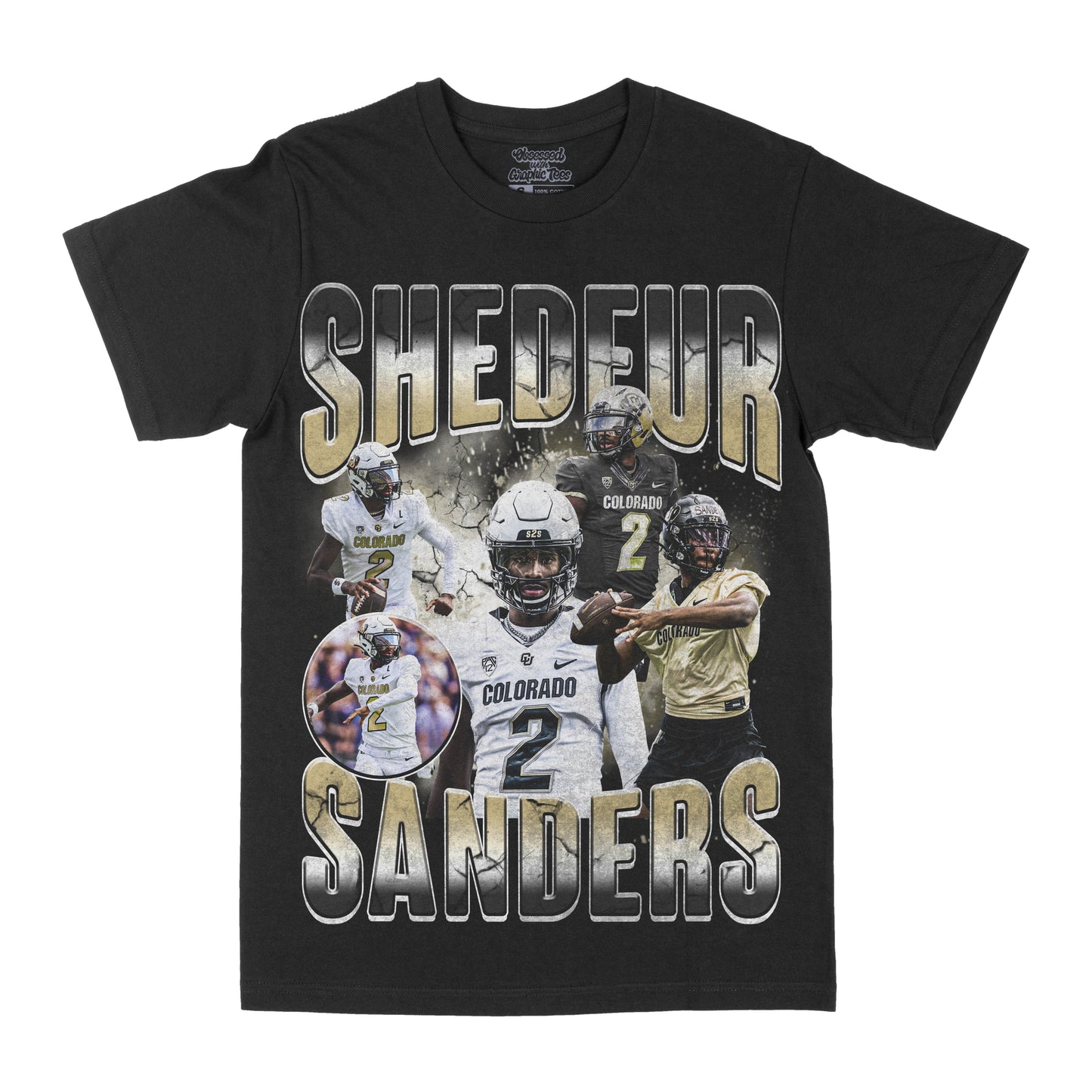 Shedeur Sanders Graphic Tee Obsessed with graphic tees