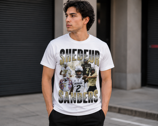 Shedeur Sanders Graphic Tee Obsessed with graphic tees