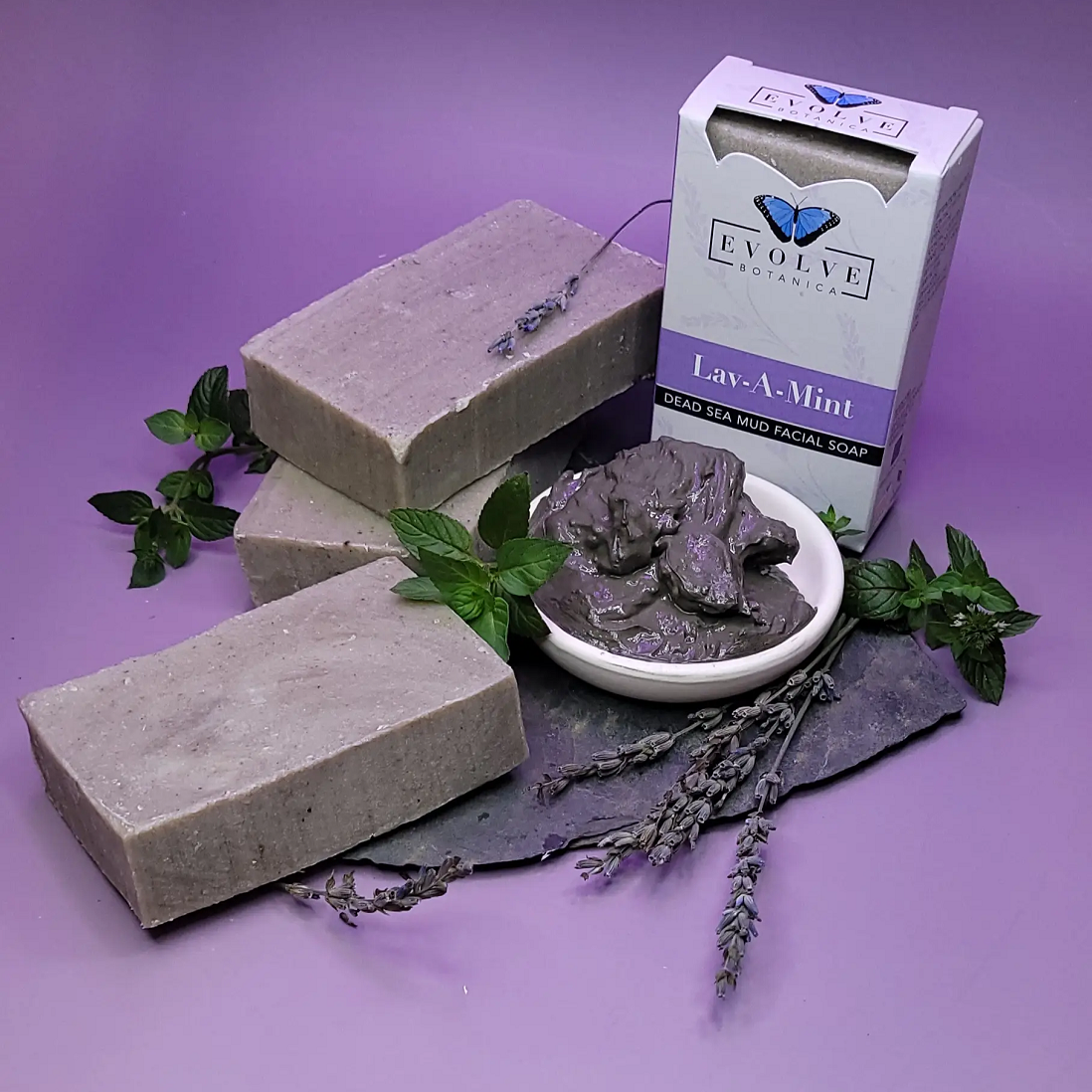 Standard Soap - Lav-A-Mint Dead Sea Mud (Facial Soap)