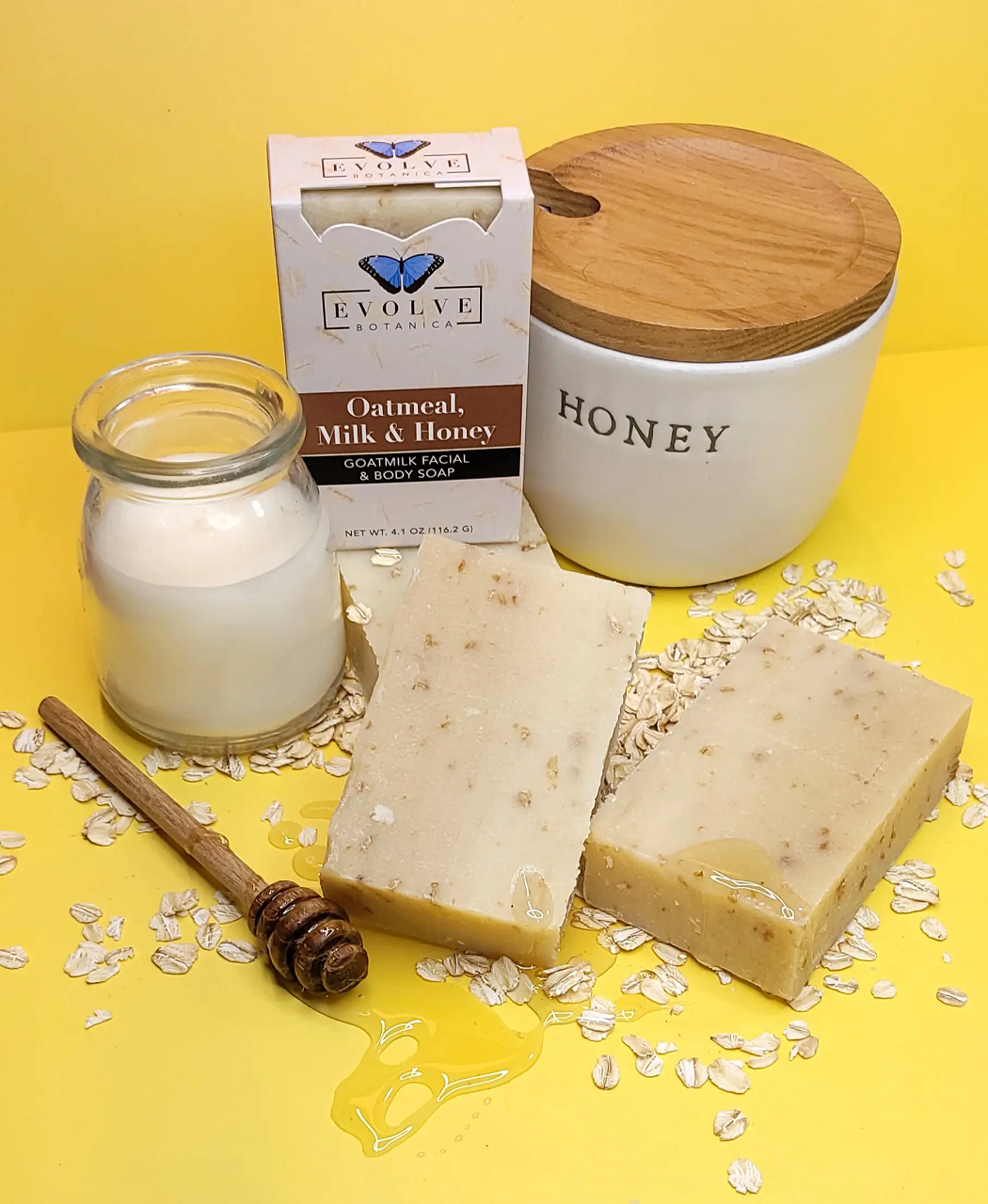 Standard Soap - Oatmeal, Milk & Honey (Goatmilk Facial & Body Soap)