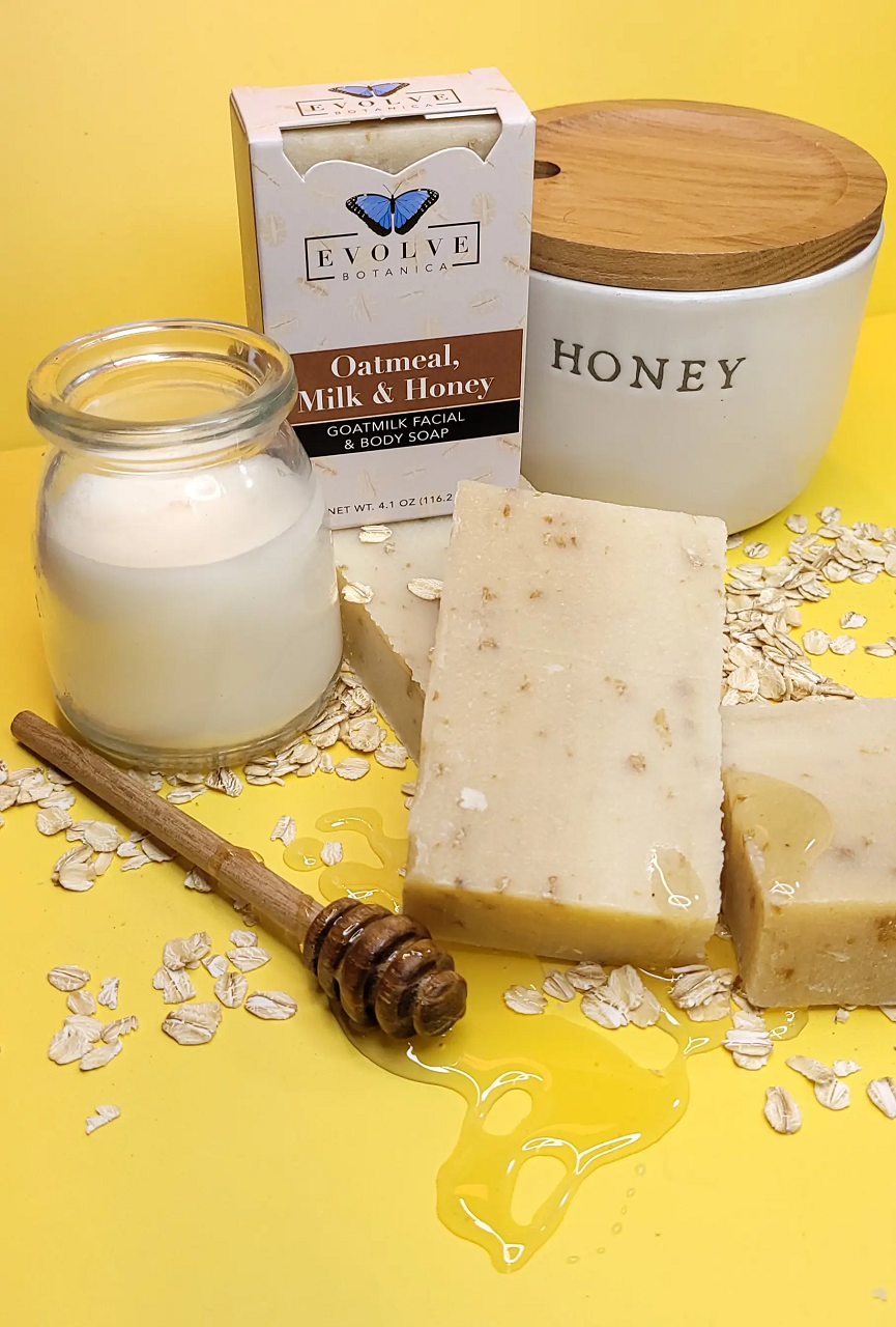Standard Soap - Oatmeal, Milk & Honey (Goatmilk Facial & Body Soap)