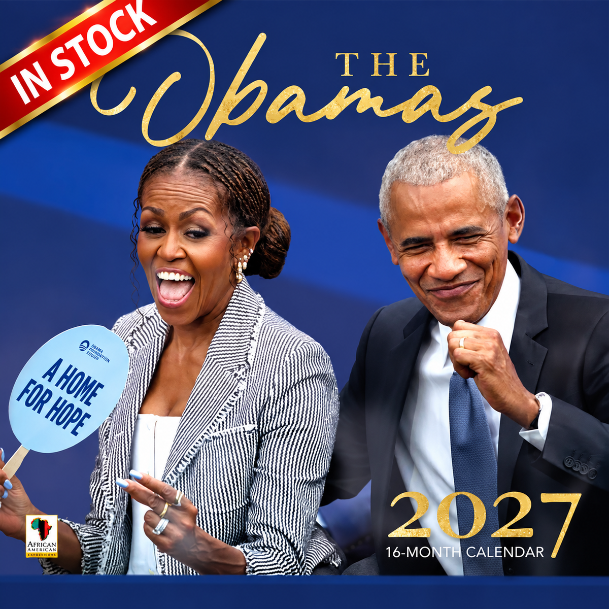 The Obamas 2027 African American Wall Calendar - FashionMojos.com