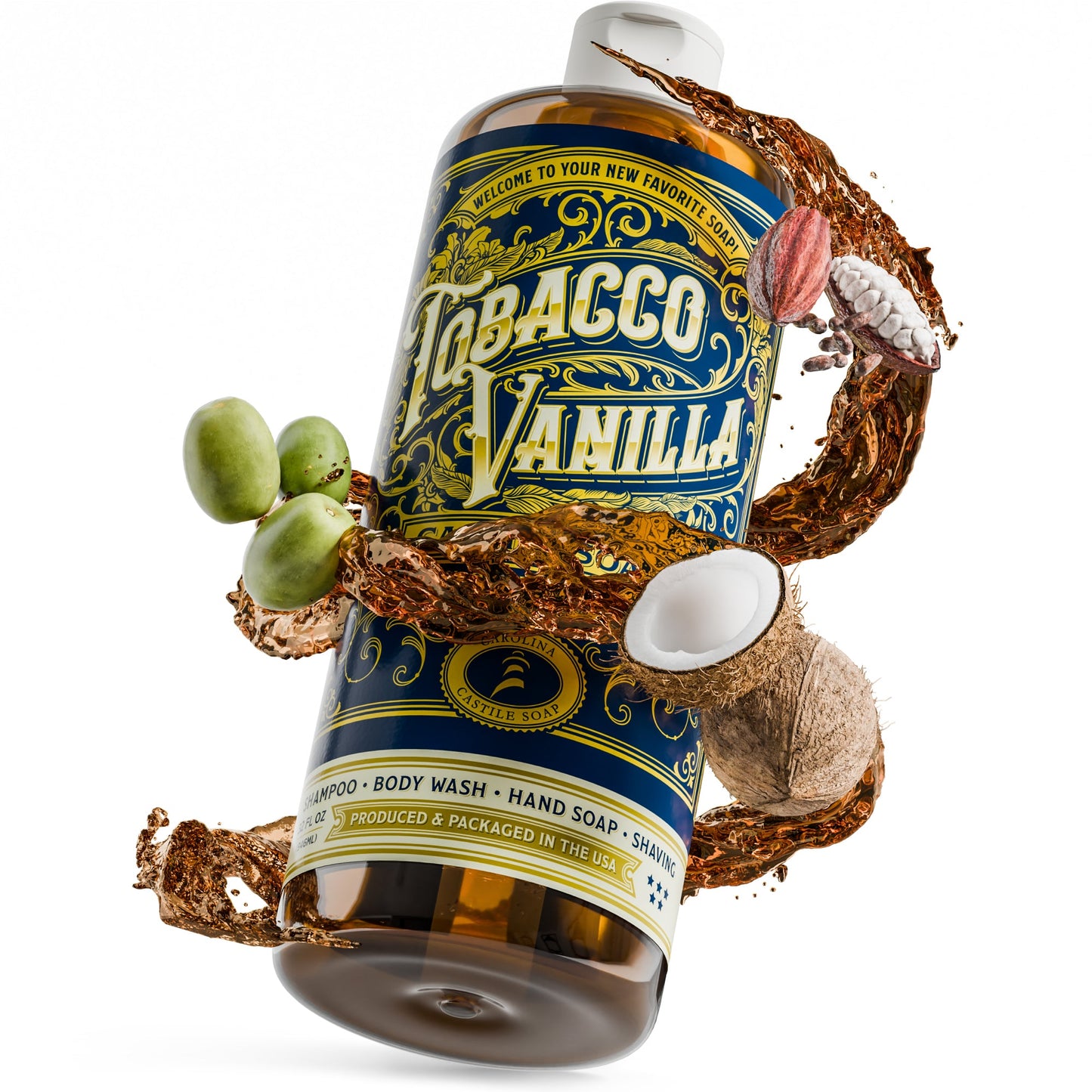 Tobacco Vanilla Castile Soap Carolina Castile Soap