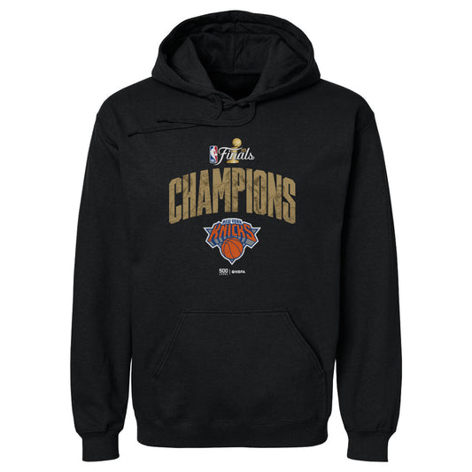 New York Knicks NBA Finals 2026 Champions Hoodie WHT 500 LEVEL