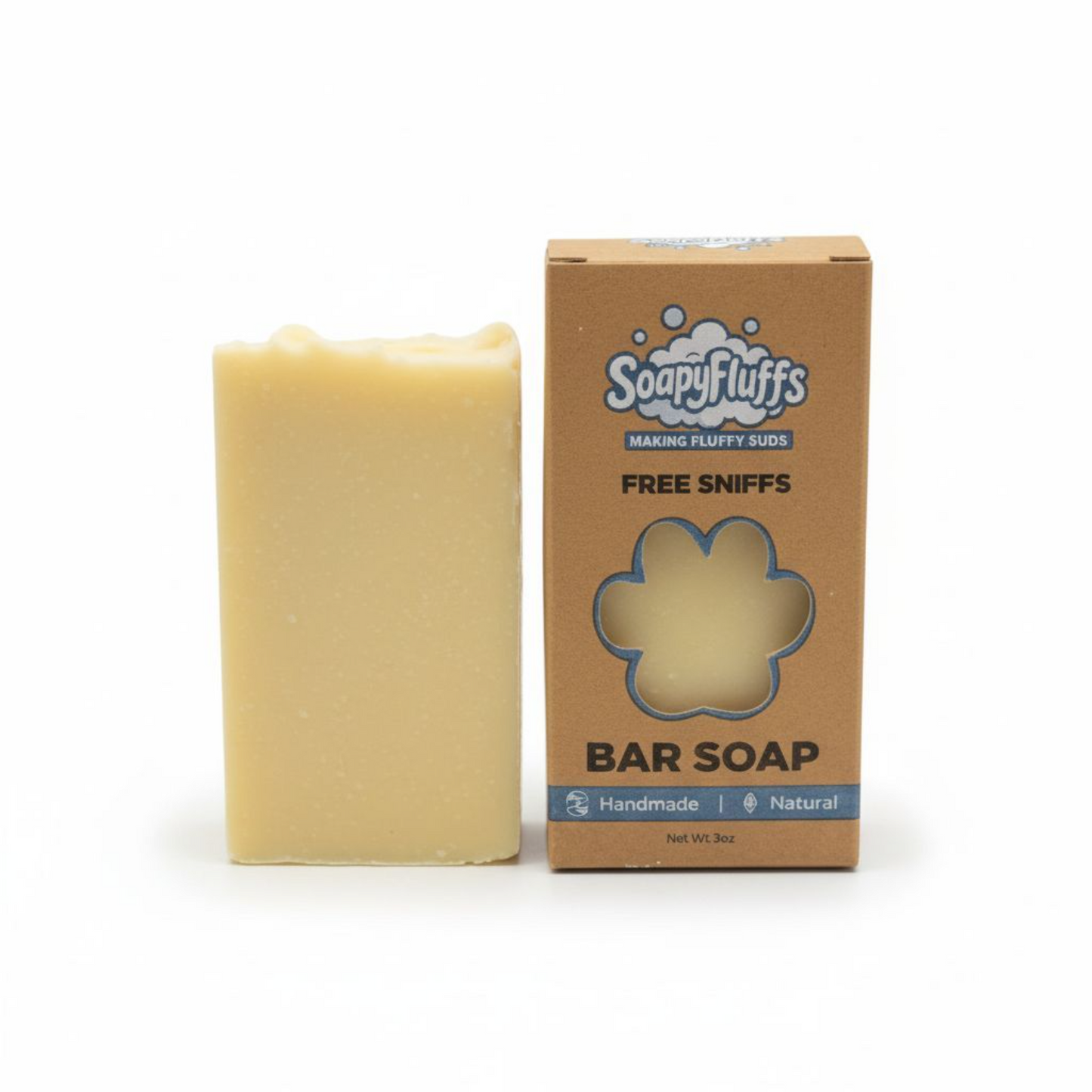 Savage Beast | Lavender & Woodsy Musk Tallow Soap Soapyfluffs