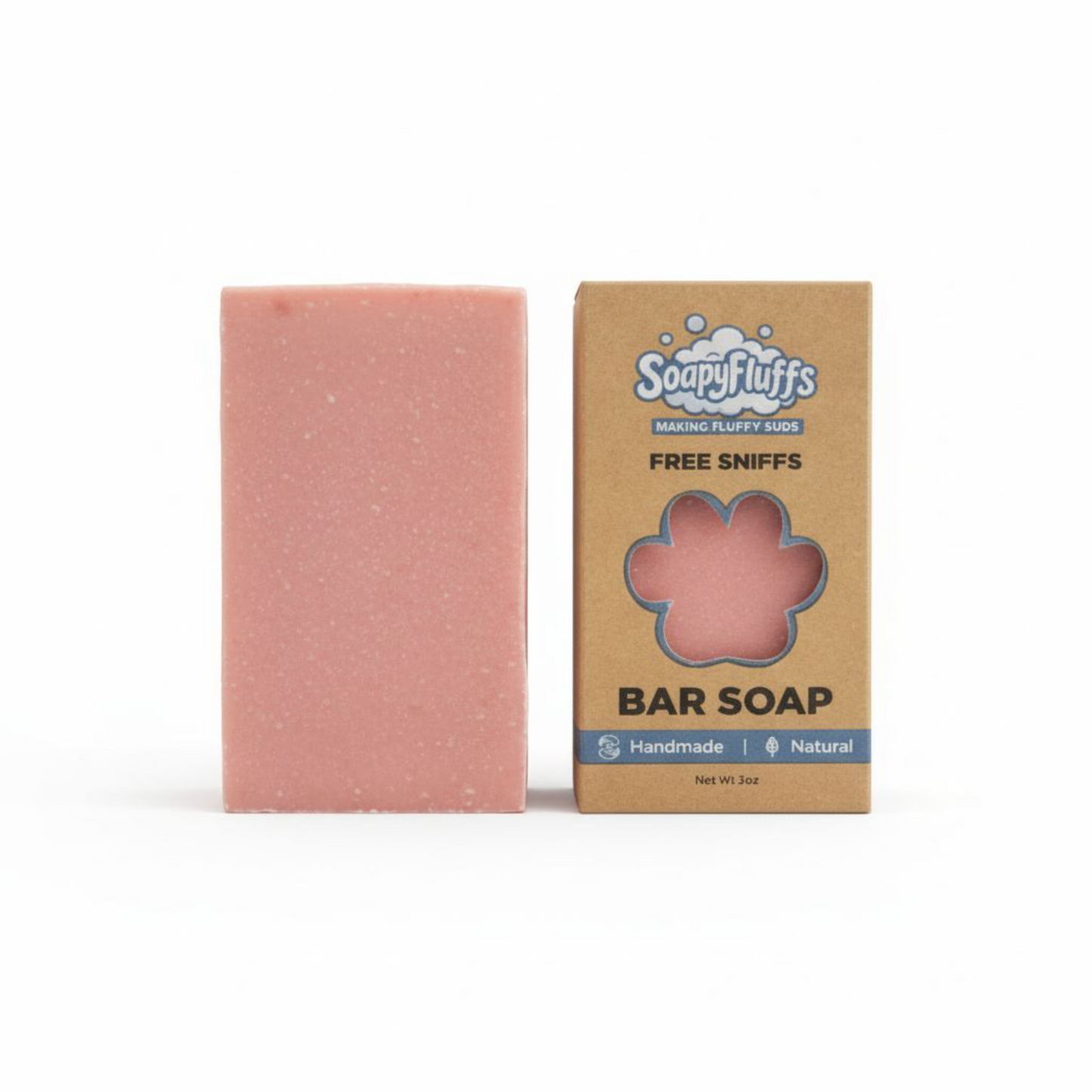 Candy Apple Tallow Soap - Sweet Apple & Cinnamon Deeply Moisturizing Bar Soapyfluffs