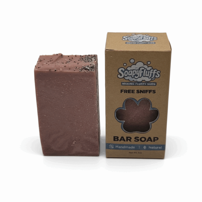 BARE Wild Lavender Shampoo Bar – Lavender & Floral | Natural Hair & Body Bar Soapyfluffs