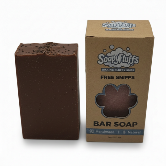Sherlock's Brew Artisan Soap – Coffee & Musk | Energizing Handmade Bar Soapyfluffs