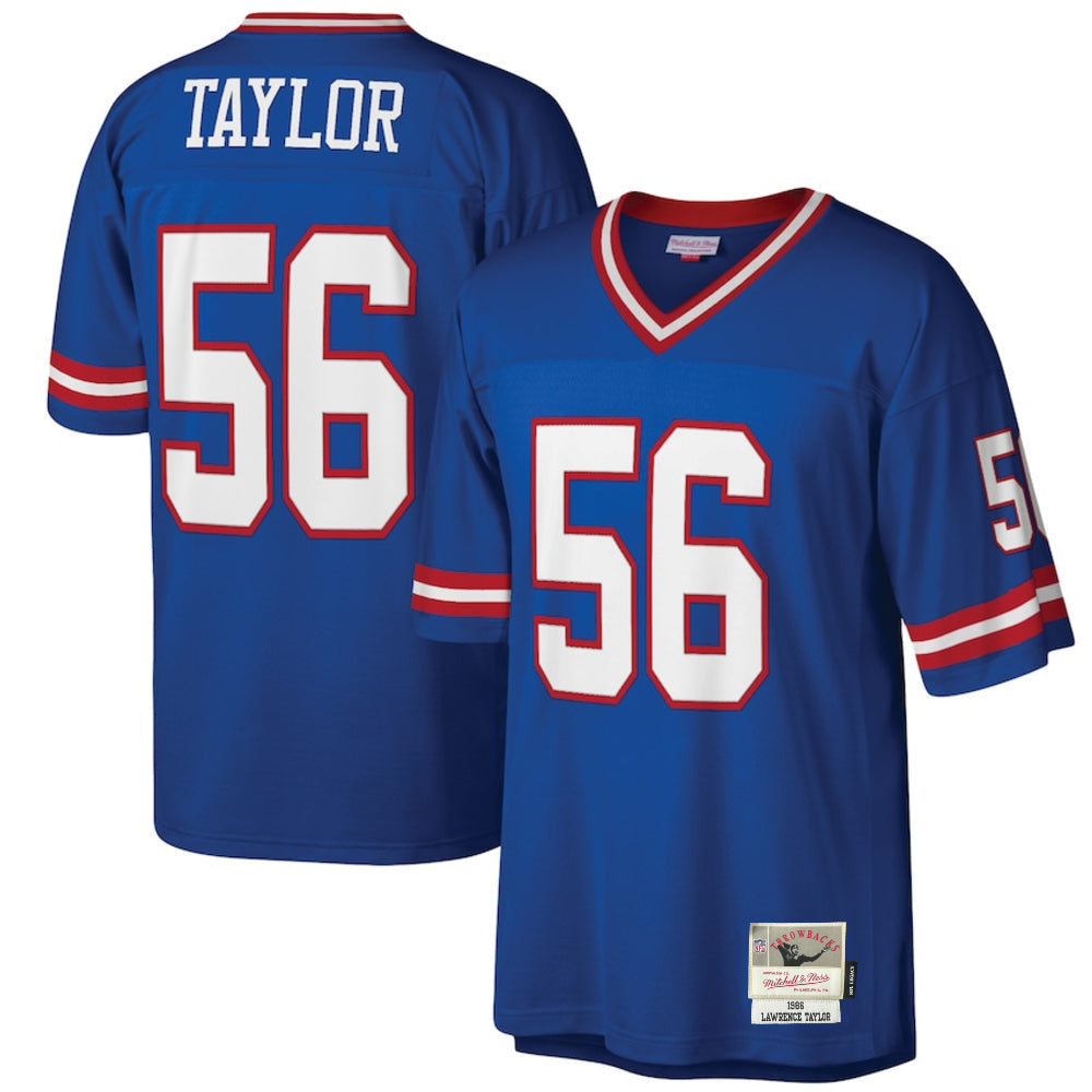 New York Giants - Lawrence Taylor 1986 Royal Legacy Player Men's Jersey Southern Sportz Store